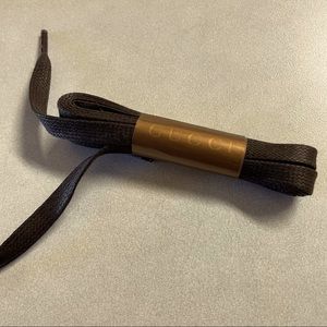 ✅ Authentic ✅ Dark Brown Gucci shoe laces